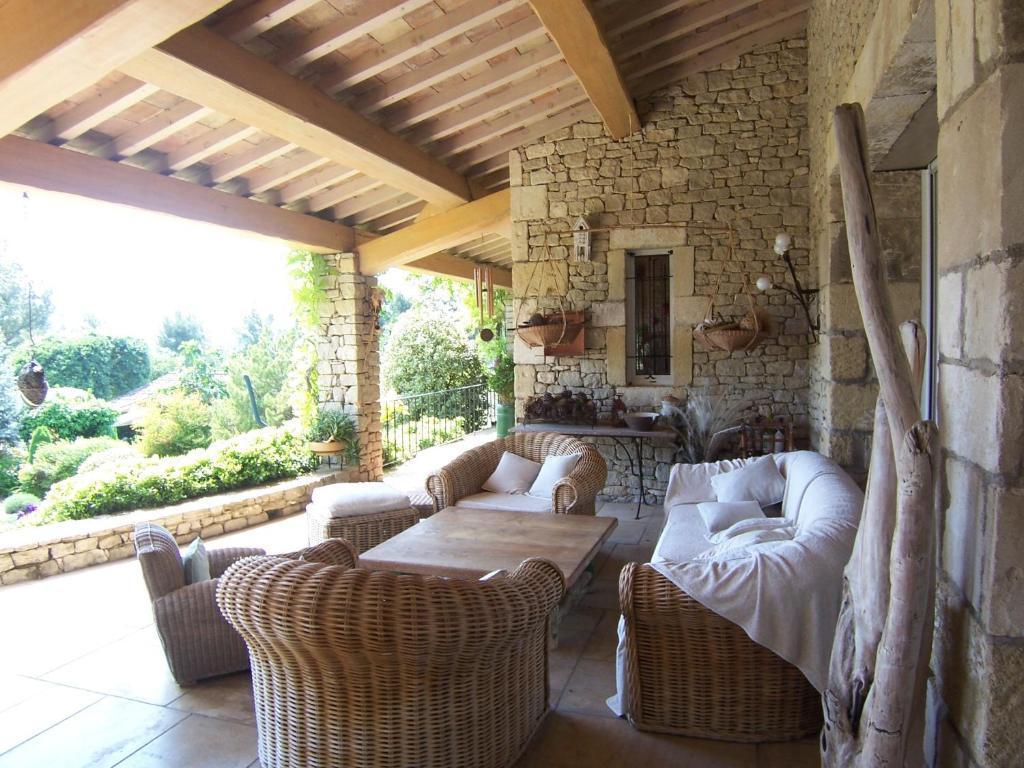Lou Granos Bed and Breakfast Gordes Exterior foto