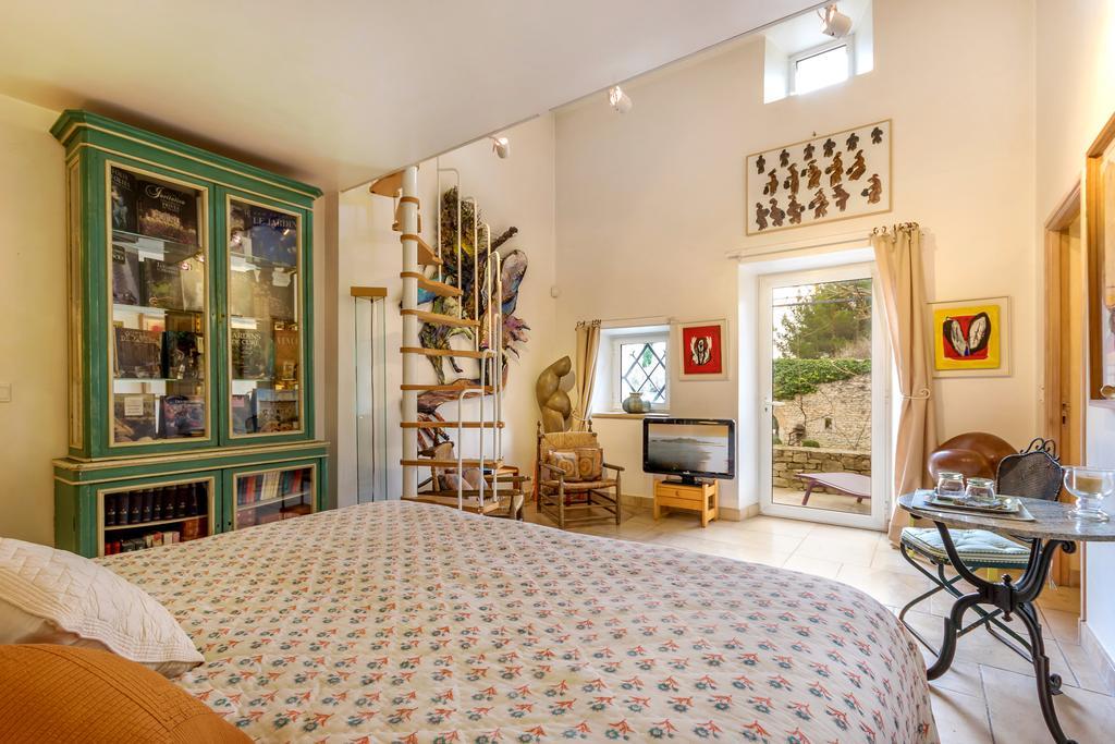 Lou Granos Bed and Breakfast Gordes Exterior foto
